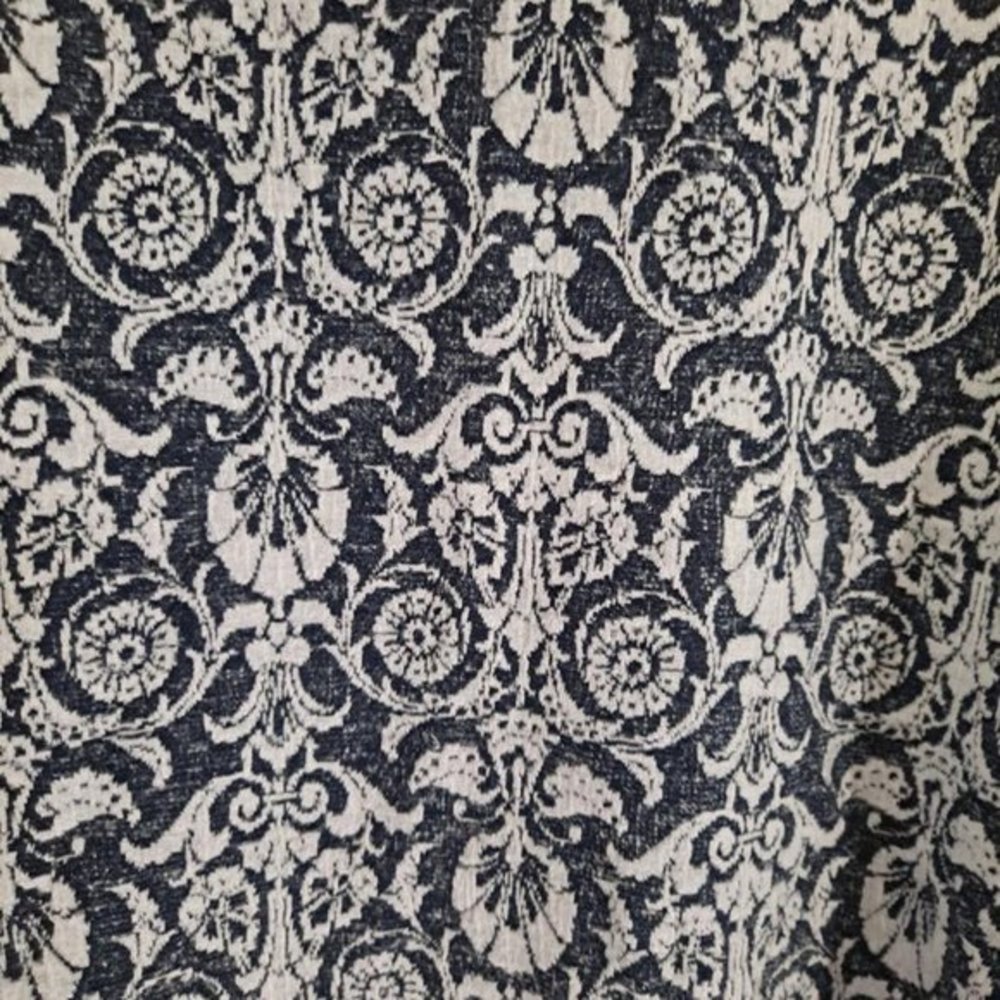 Ruby Rd Black And White Designed Blouse Size 2xl - image 3